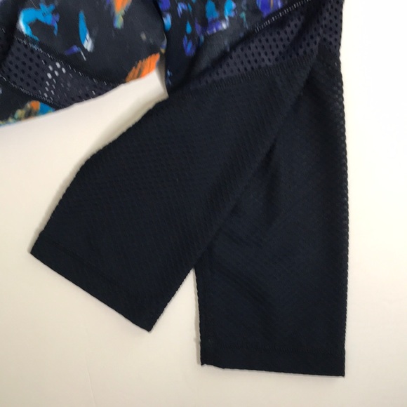 Zella multi color legging with mesh inserts - Picture 3 of 8